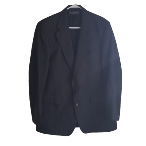 Brooks Brothers Pinstripe 100% Wool Suit Jacket - Picture 1 of 7